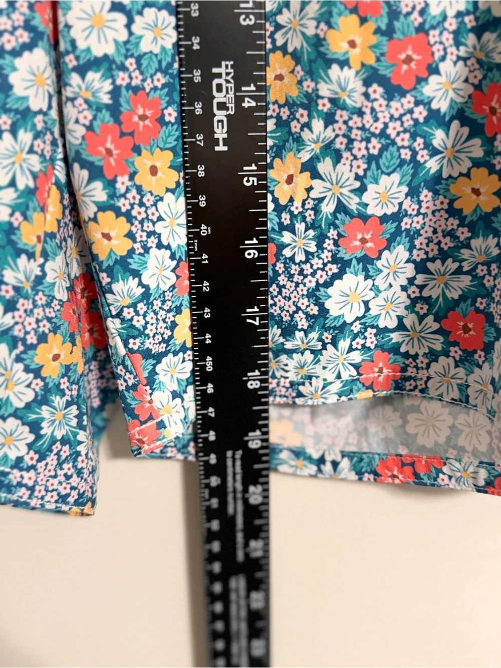 Johnnie-O Mens Swim Trunks XXL Blue Floral Print Board Shorts Mesh Lined Beach